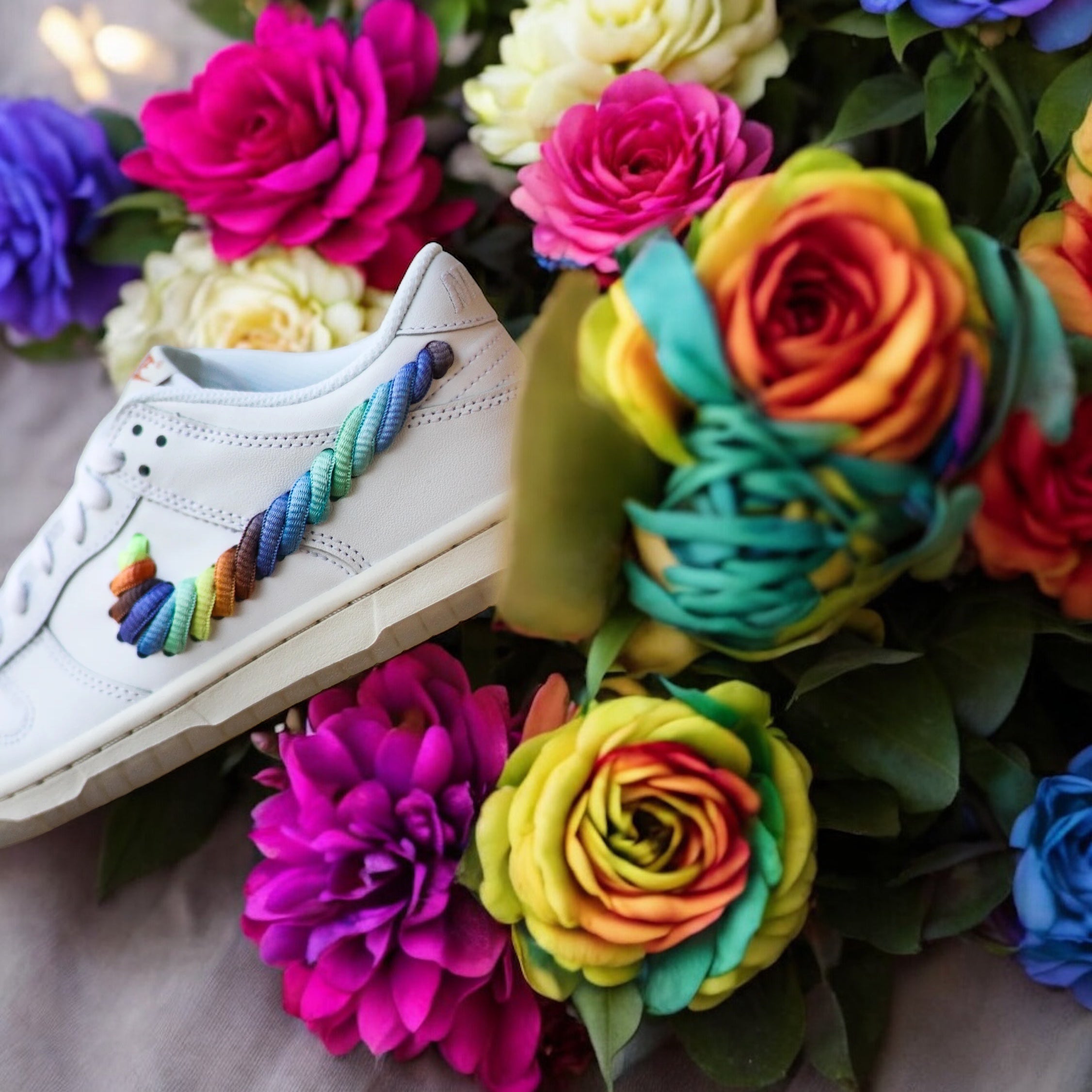 NIKE DUNK LOW GS MULTICOLORE