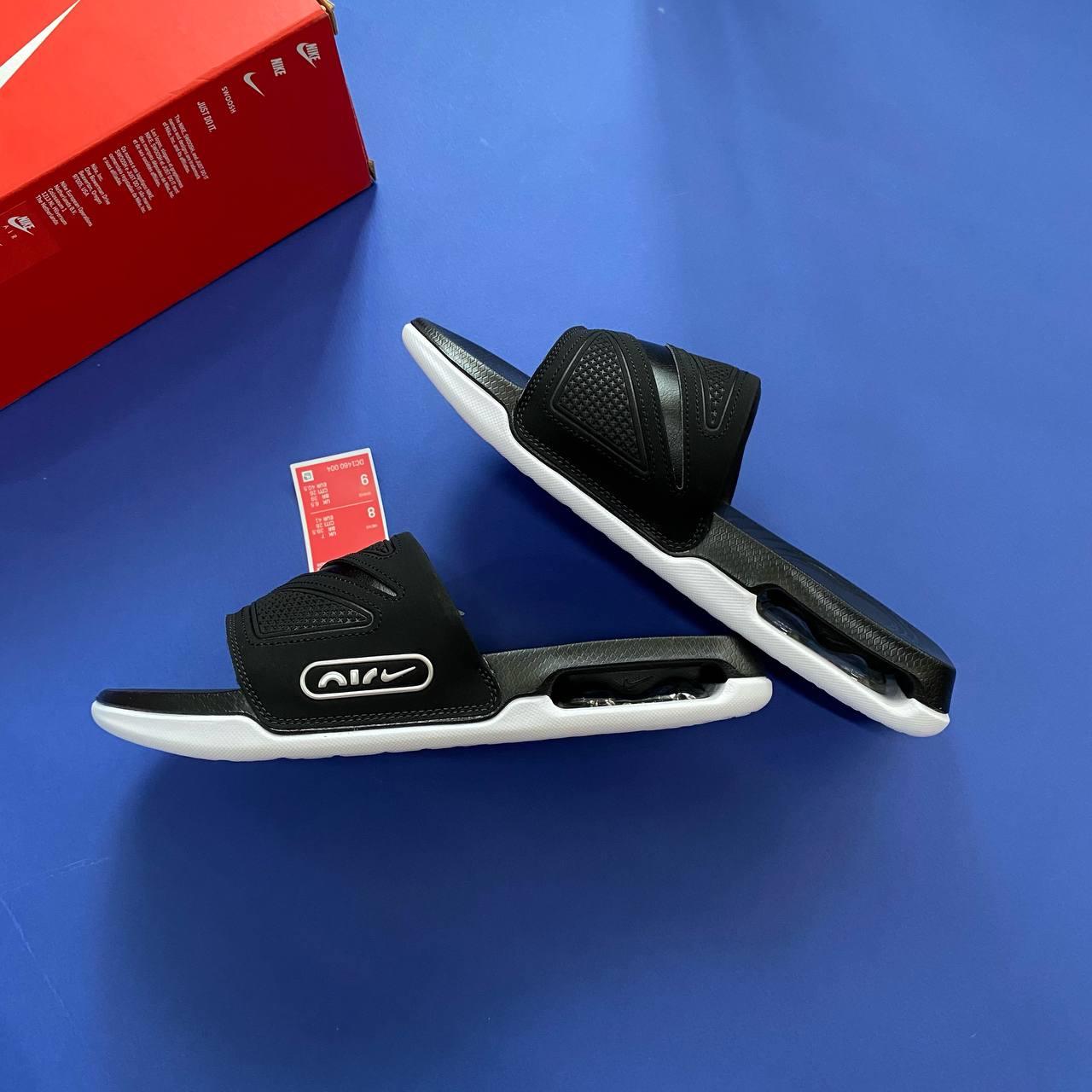 Nike Air Max Cirro "Black/Metallic Silver/White" Men's Slide