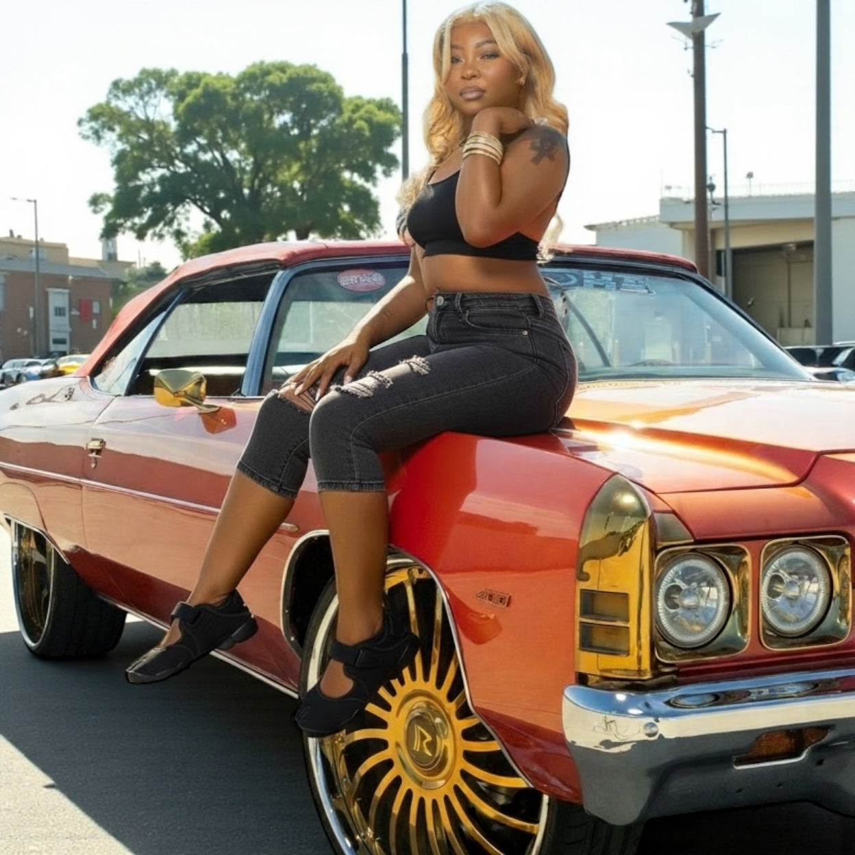 NIKE Air “NINJA” blackout WMN (women)