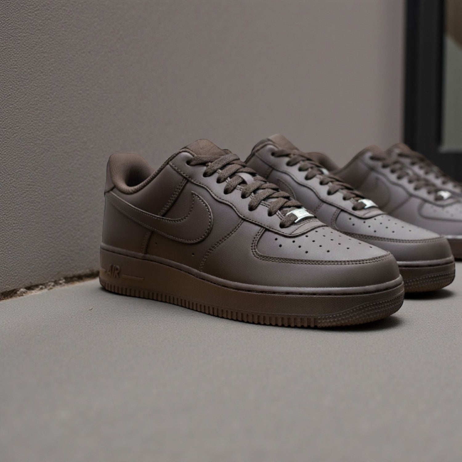 NIKE AIR FORCE 1 '07 "VELVET BROWN/VELVET BROWN"