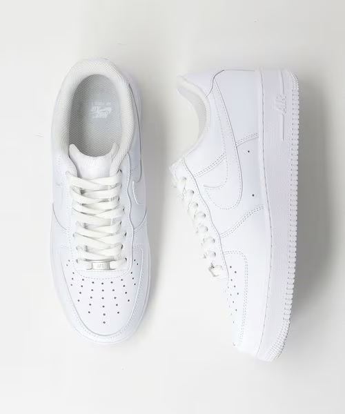 NIKE AIR FORCE 1 LOW (WHITE/WHITE)