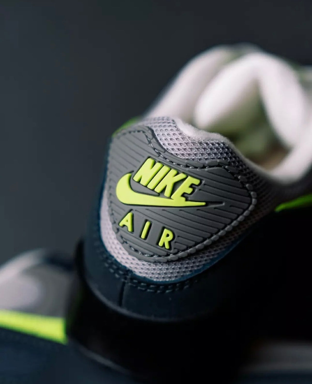 NIKE AIR MAX 90 ANTHRACITE/NEON YELLOW