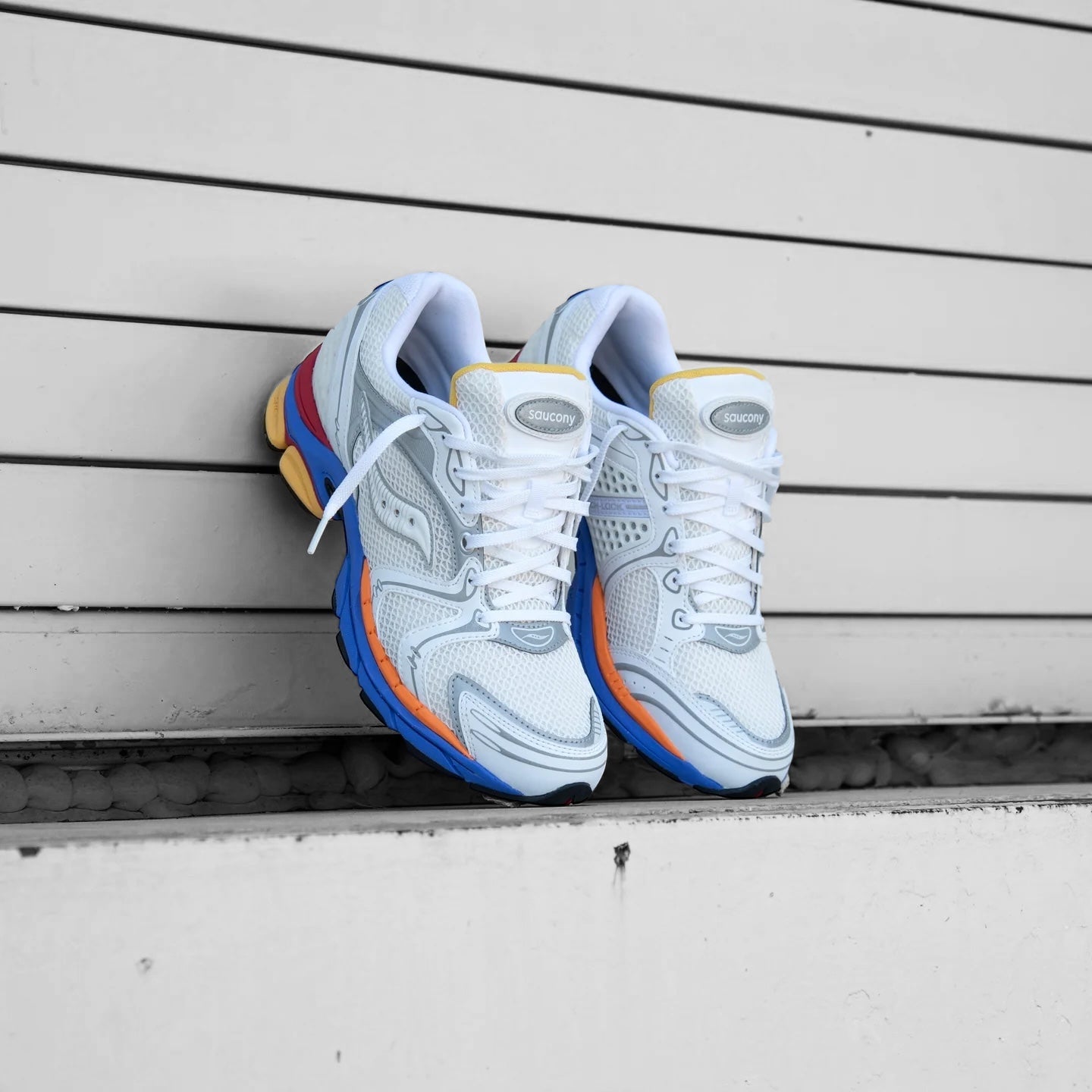 SAUCONY PROGRID TRIUMPH 4 white/multi blanc