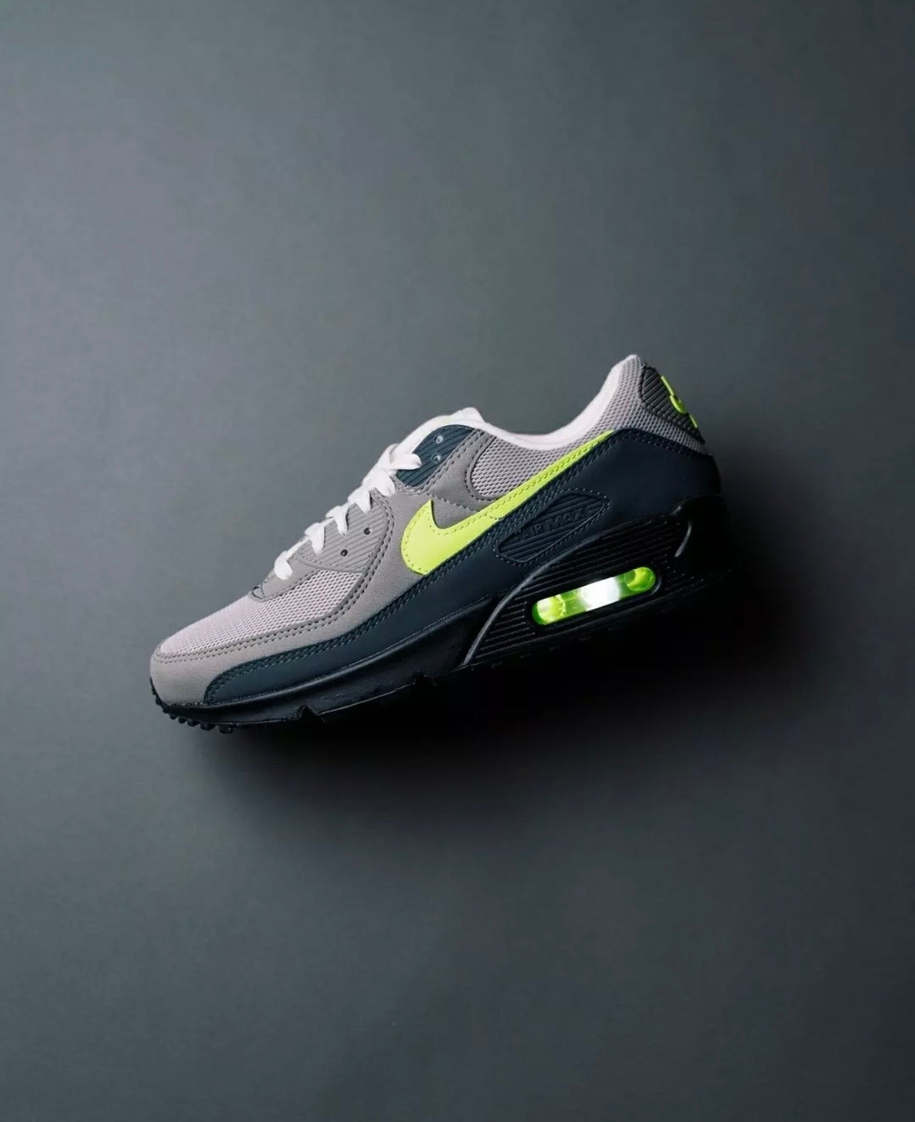 NIKE AIR MAX 90 ANTHRACITE/NEON YELLOW