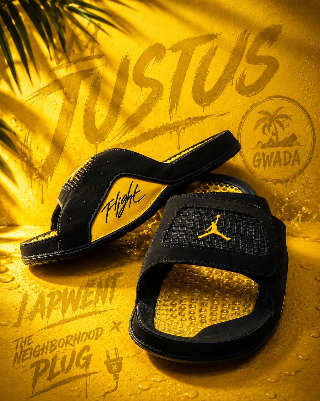 JORDAN HYDRO 4 RETRO SLIDE SANDALS
