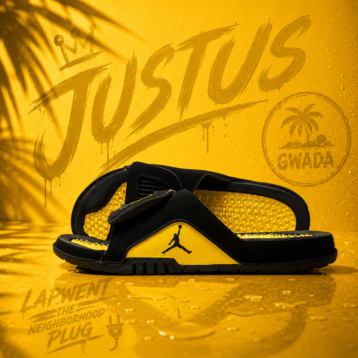 JORDAN HYDRO 4 RETRO SLIDE SANDALS