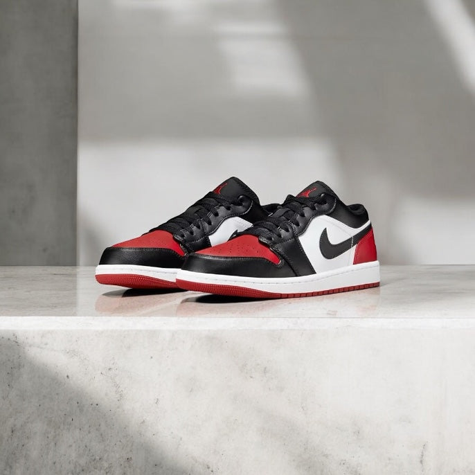 Jordan 1 Low Bred Toe 2.0