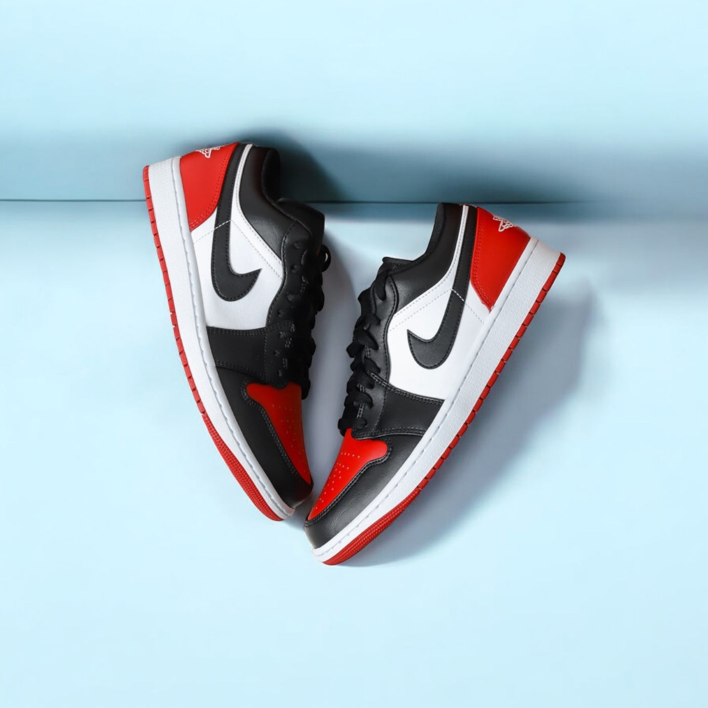 Jordan 1 Low Bred Toe 2.0