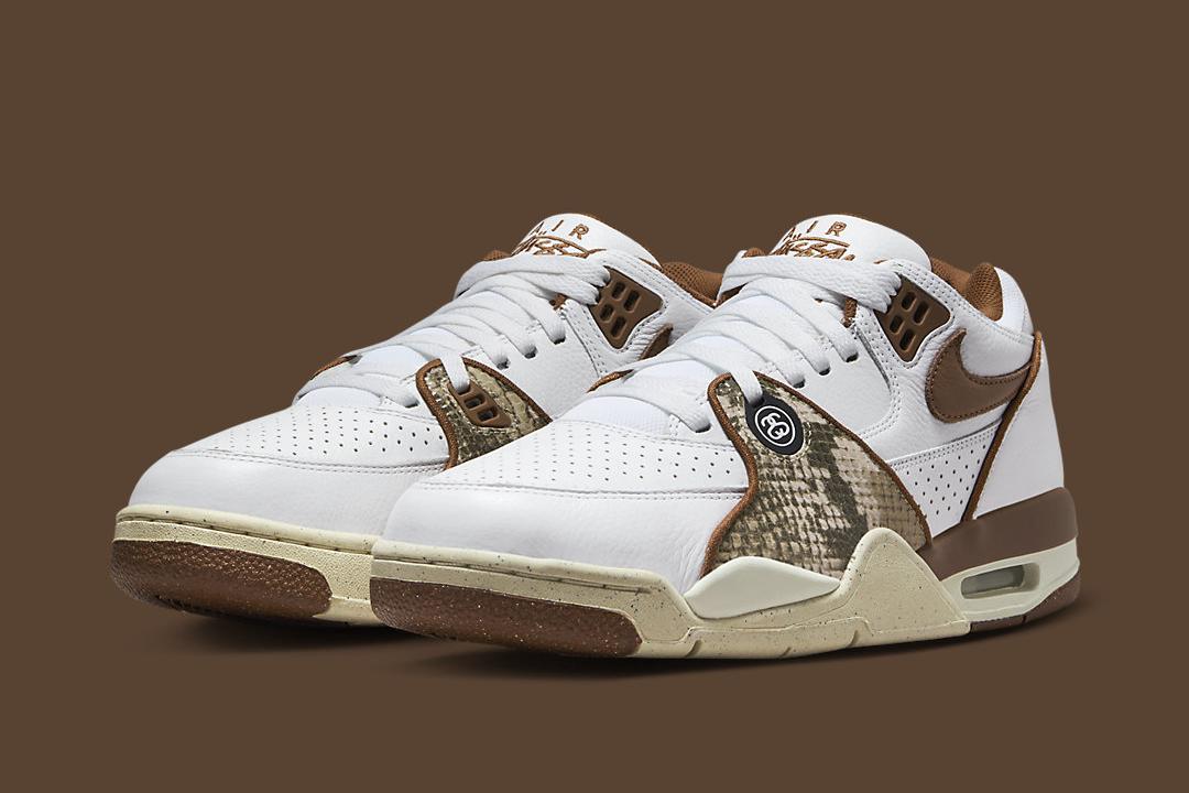 NIKE Air Flight '89 Low x Stüssy
White and Pecan