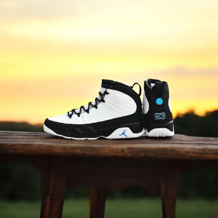 Jordan 9 Retro Bleu Université