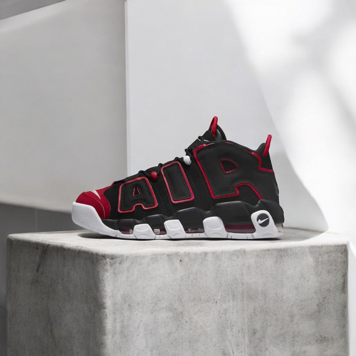 Nike Air More Uptempo 96 Rouge Bout