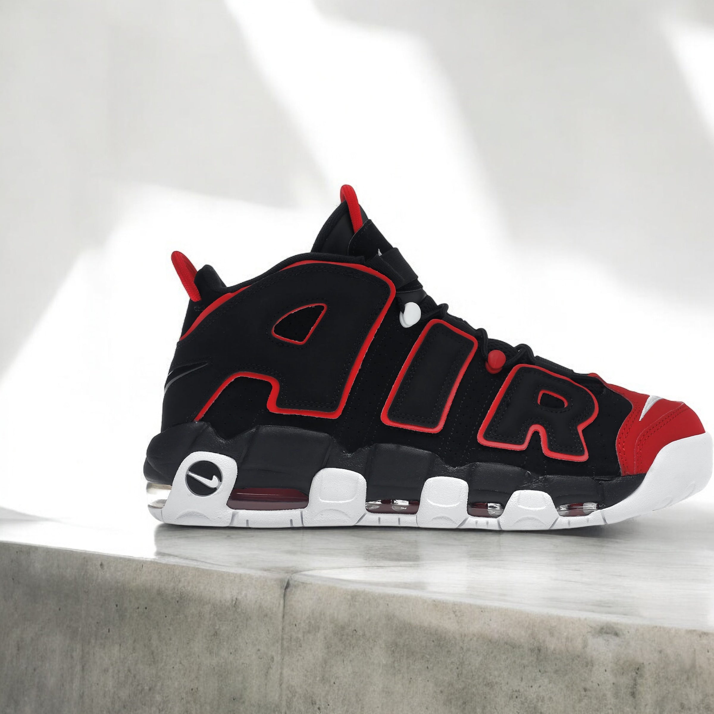 Nike Air More Uptempo 96 Rouge Bout