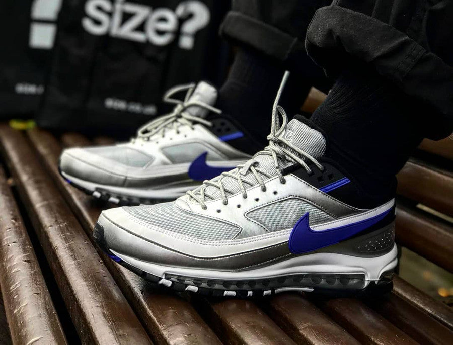 Nike Air Max 97/BW Argent métallique Violet persan