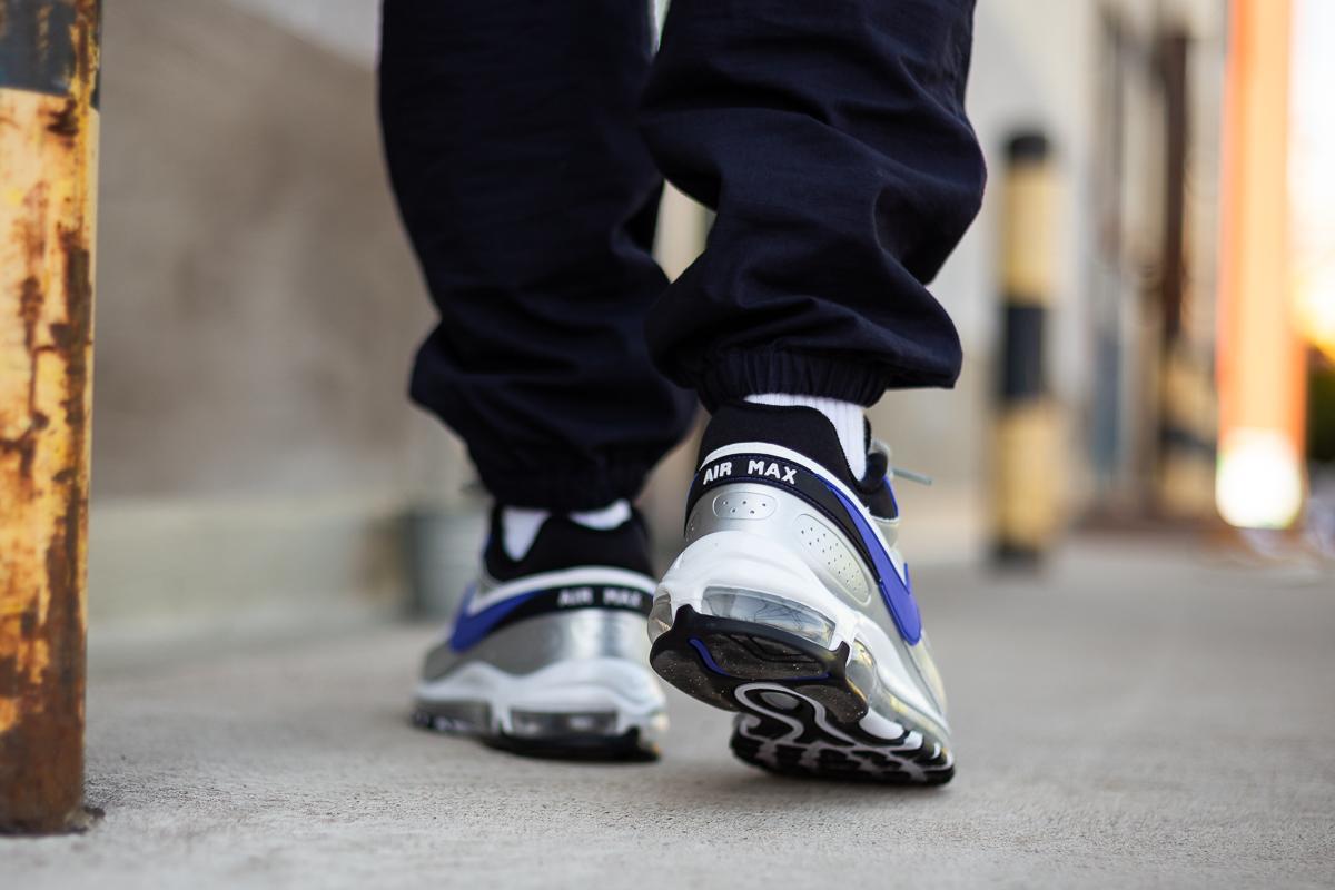 Nike Air Max 97/BW Argent métallique Violet persan