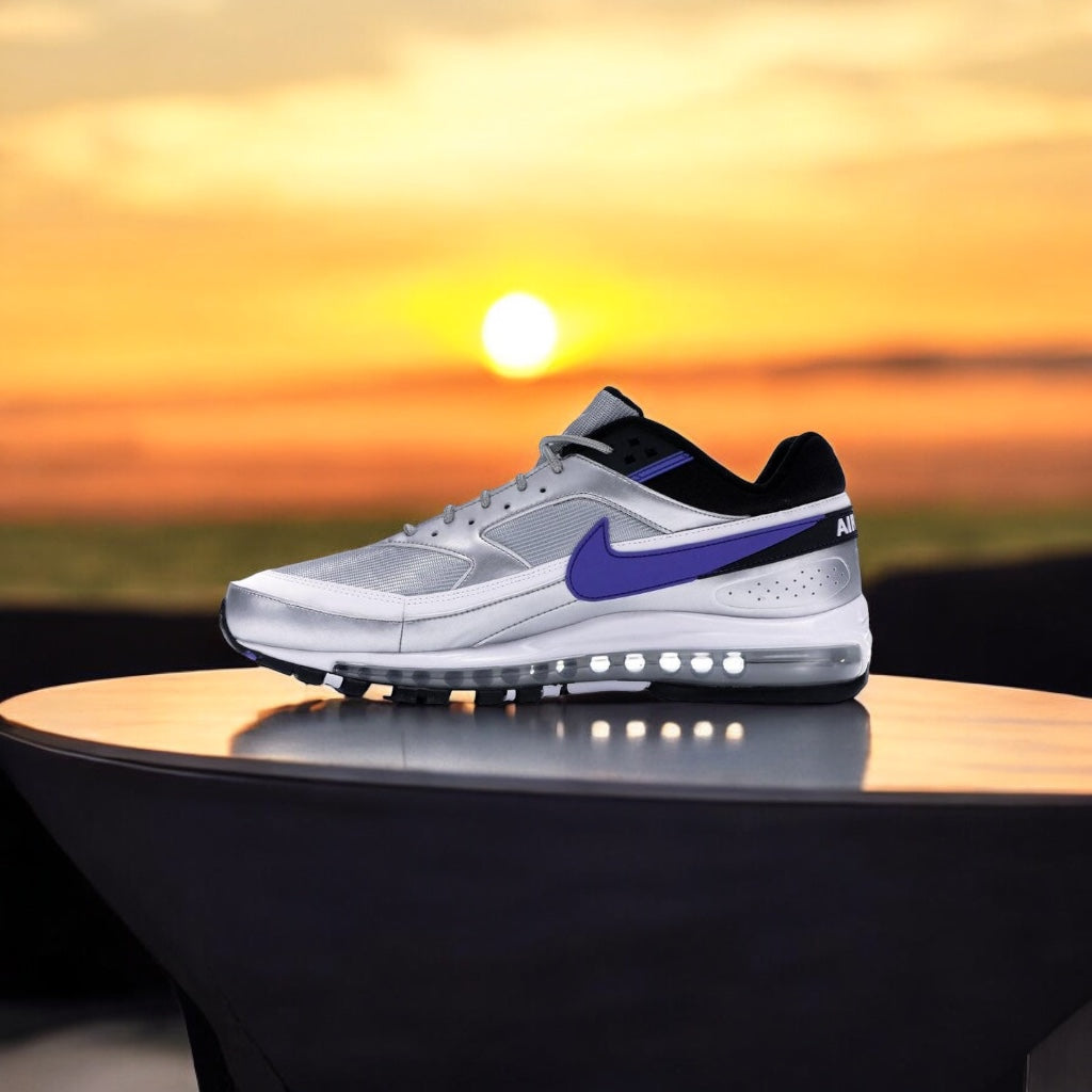 Nike Air Max 97/BW Argent métallique Violet persan