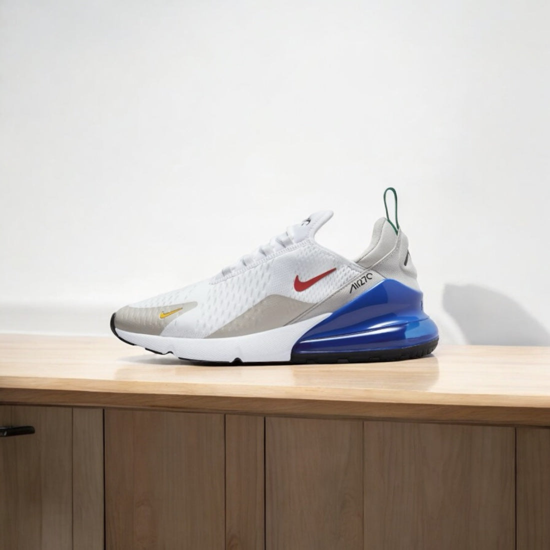 Nike Air Max 270 Blanc Jeu Royal