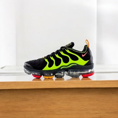 Nike Air VaporMax Plus Noir Vert Électrique