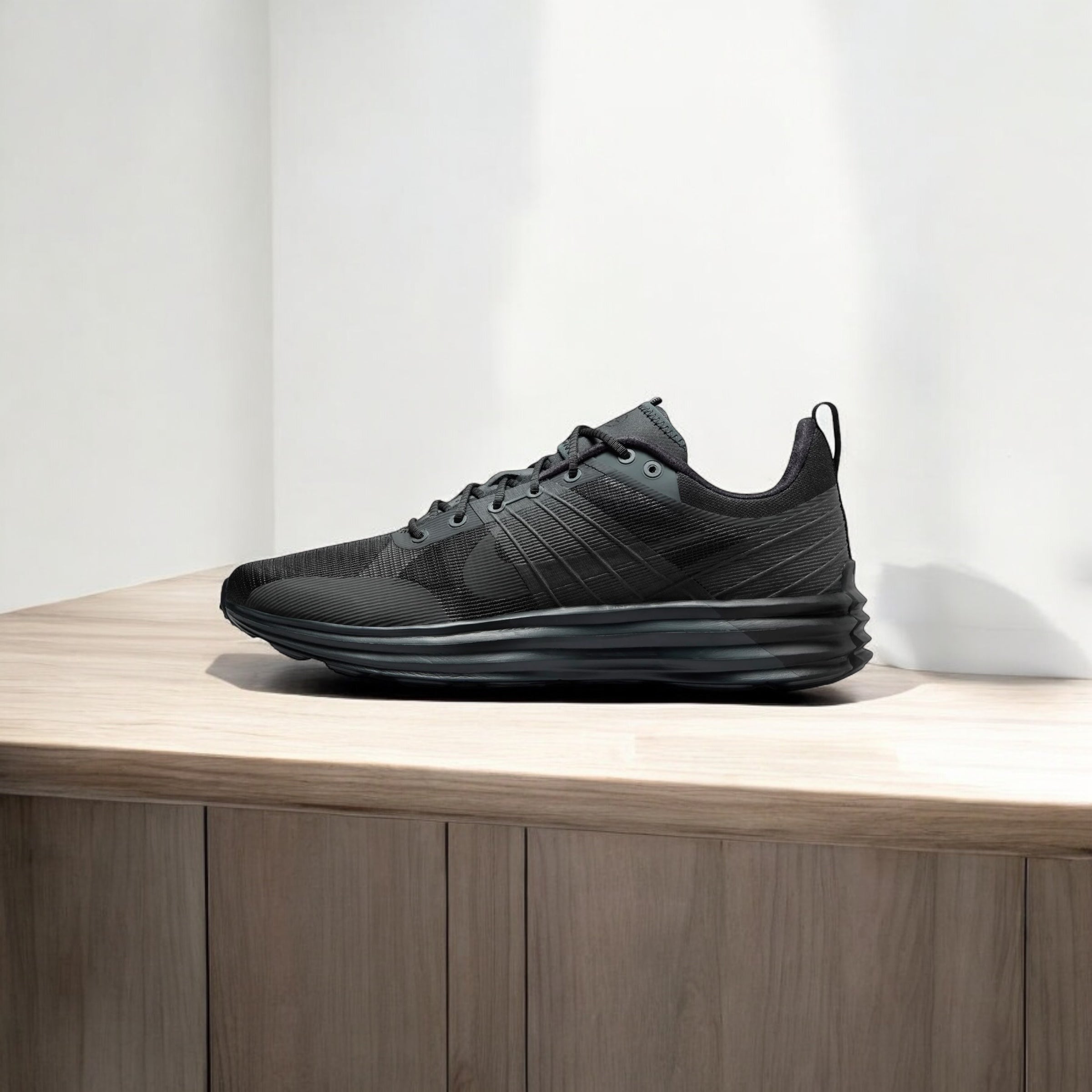 NIKE LUNAR roam DK SMOKE gris / NOIR