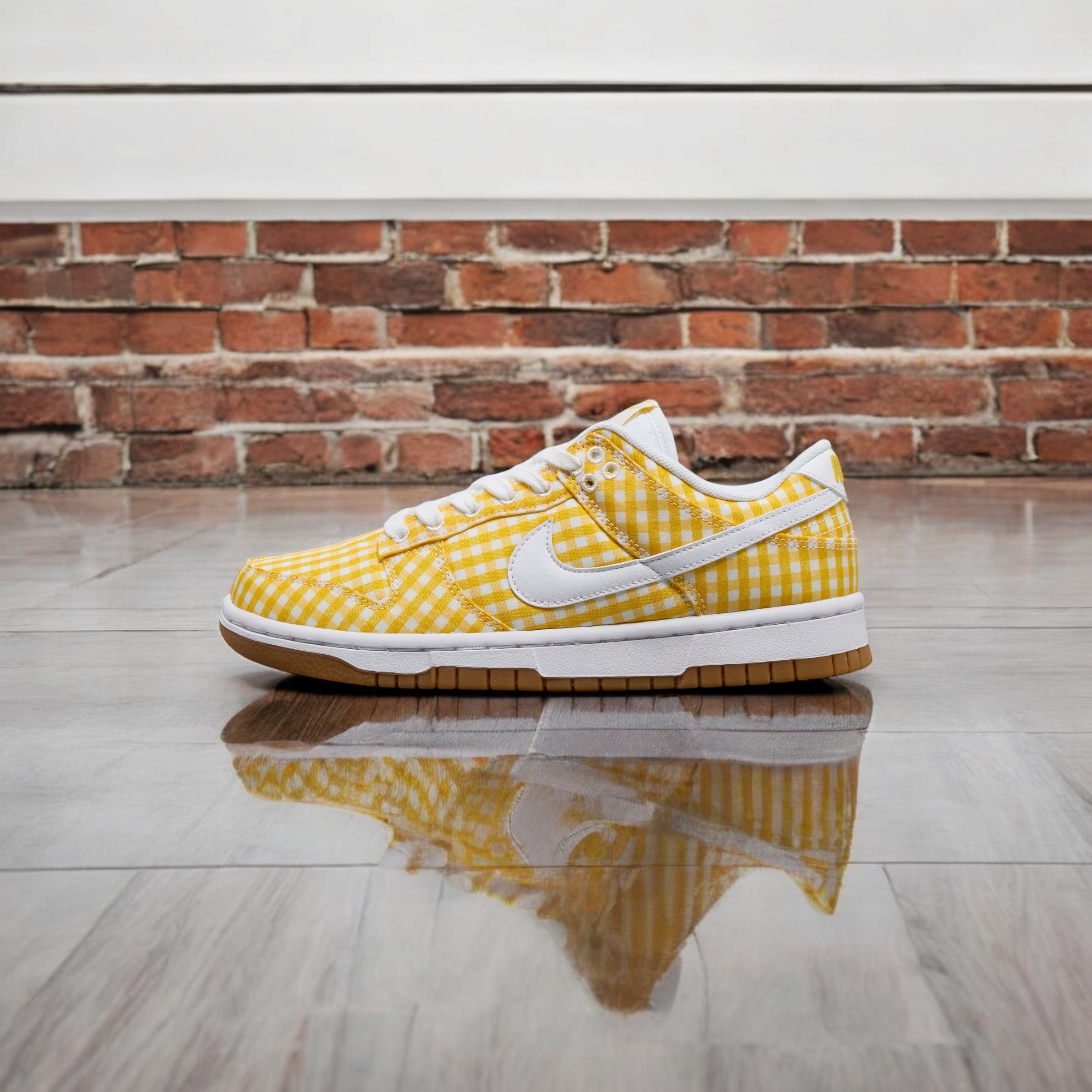 NIKE DUNK LOW WMN jaune gingembre
