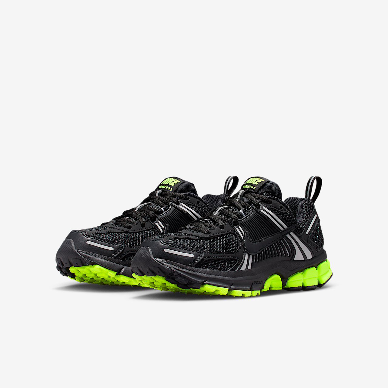 NIKE VOMERO 5 (GS) "BLACK/VOLT-BLACK-BLACK"