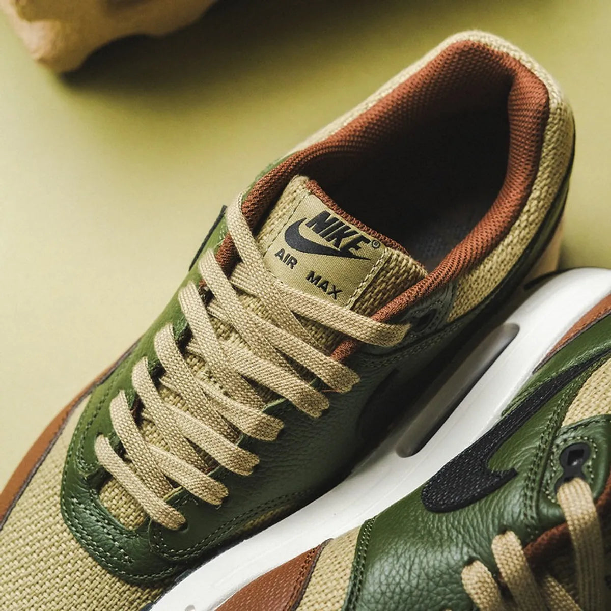 Nike Air Max 1 PRM 'Neutral Olive Cargo Khaki Cacao