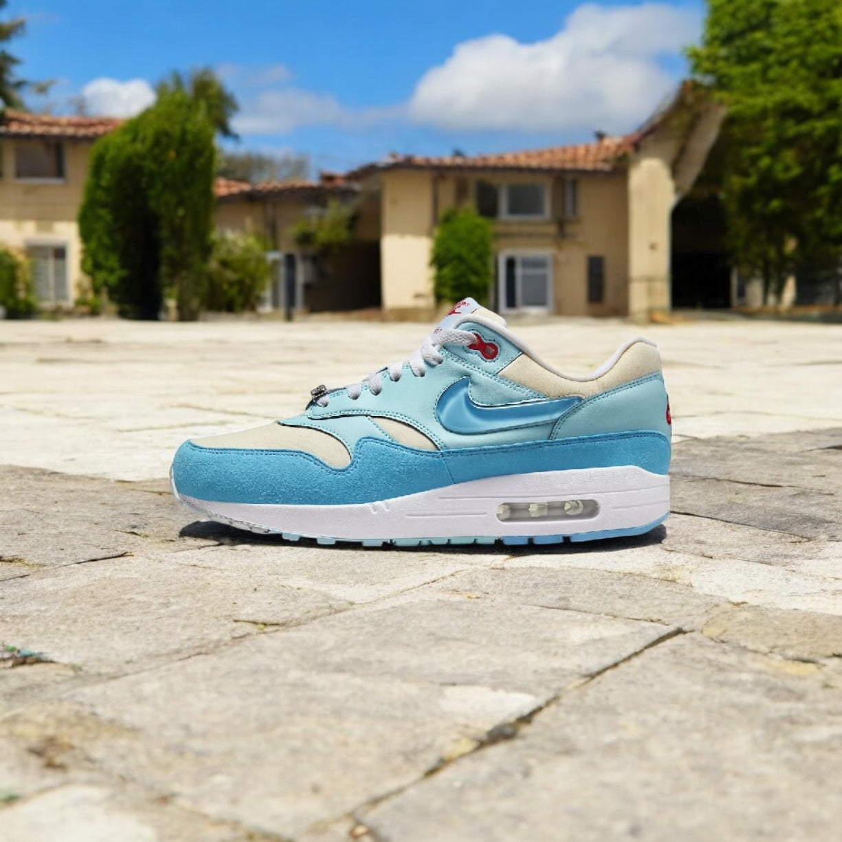 NIKE AIR MAX 1 PORTO RICO BLEU VENT