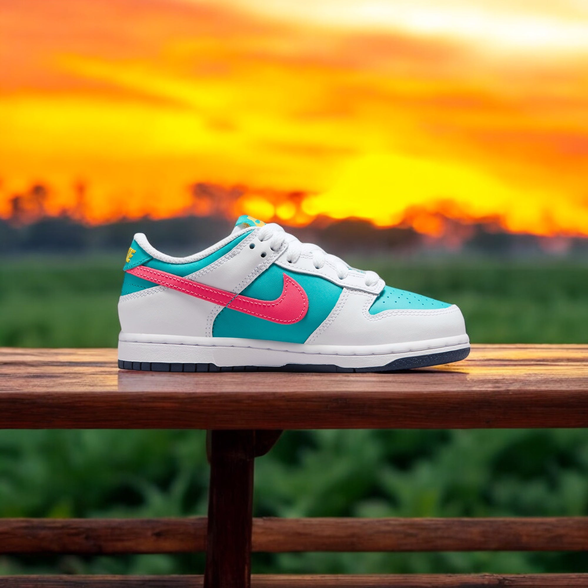 Nike Dunk Low Dusty Cactus Thunder Blue (GS)