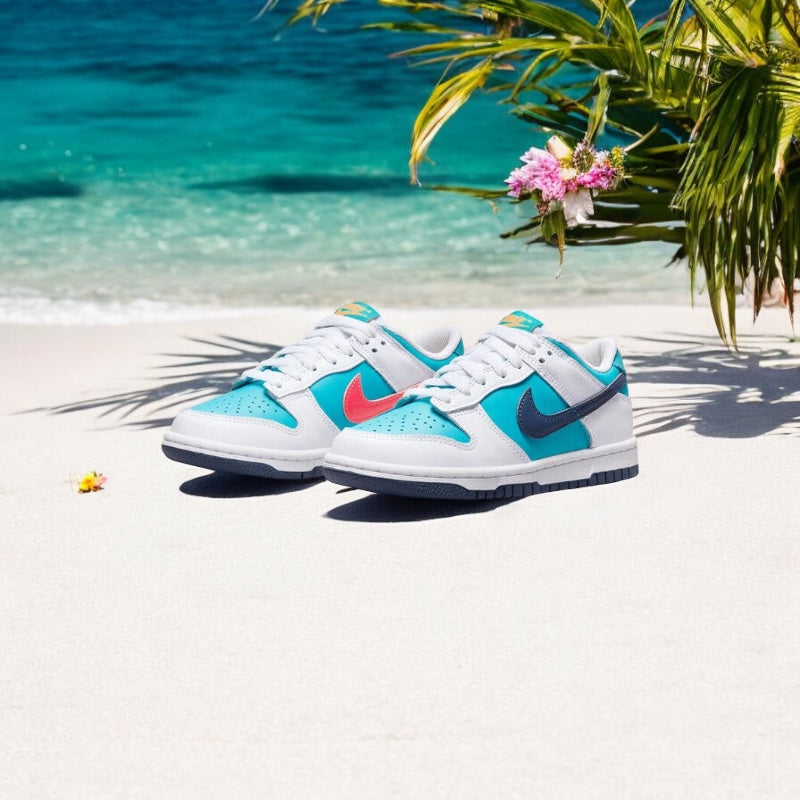 Nike Dunk Low Dusty Cactus Thunder Blue (GS)
