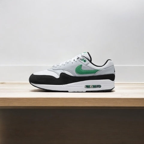 Nike Air Max 1 Blanc Noir Vert Stade