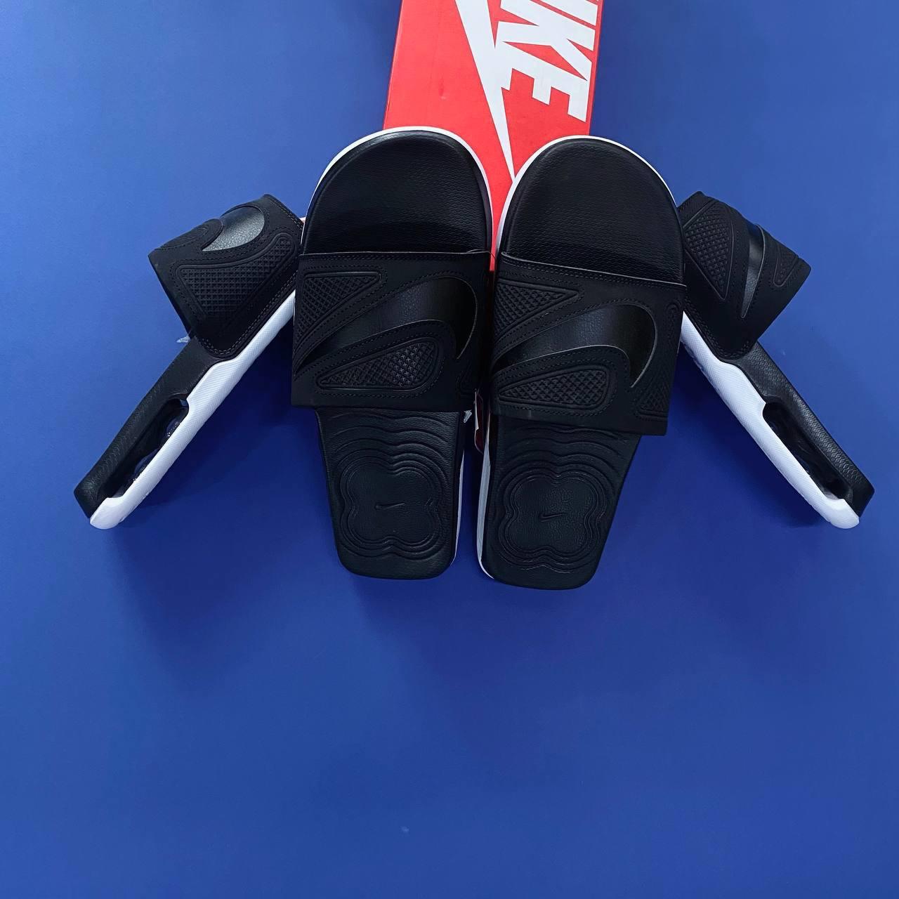 Nike Air Max Cirro "Black/Metallic Silver/White" Men's Slide
