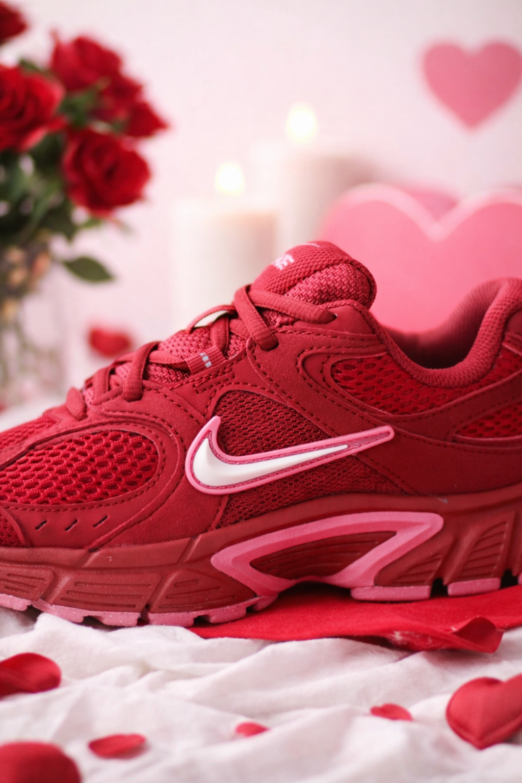 NIKE V5 RNR "TEAM CRIMSON/SOFT PEARL-PEONY" WMN