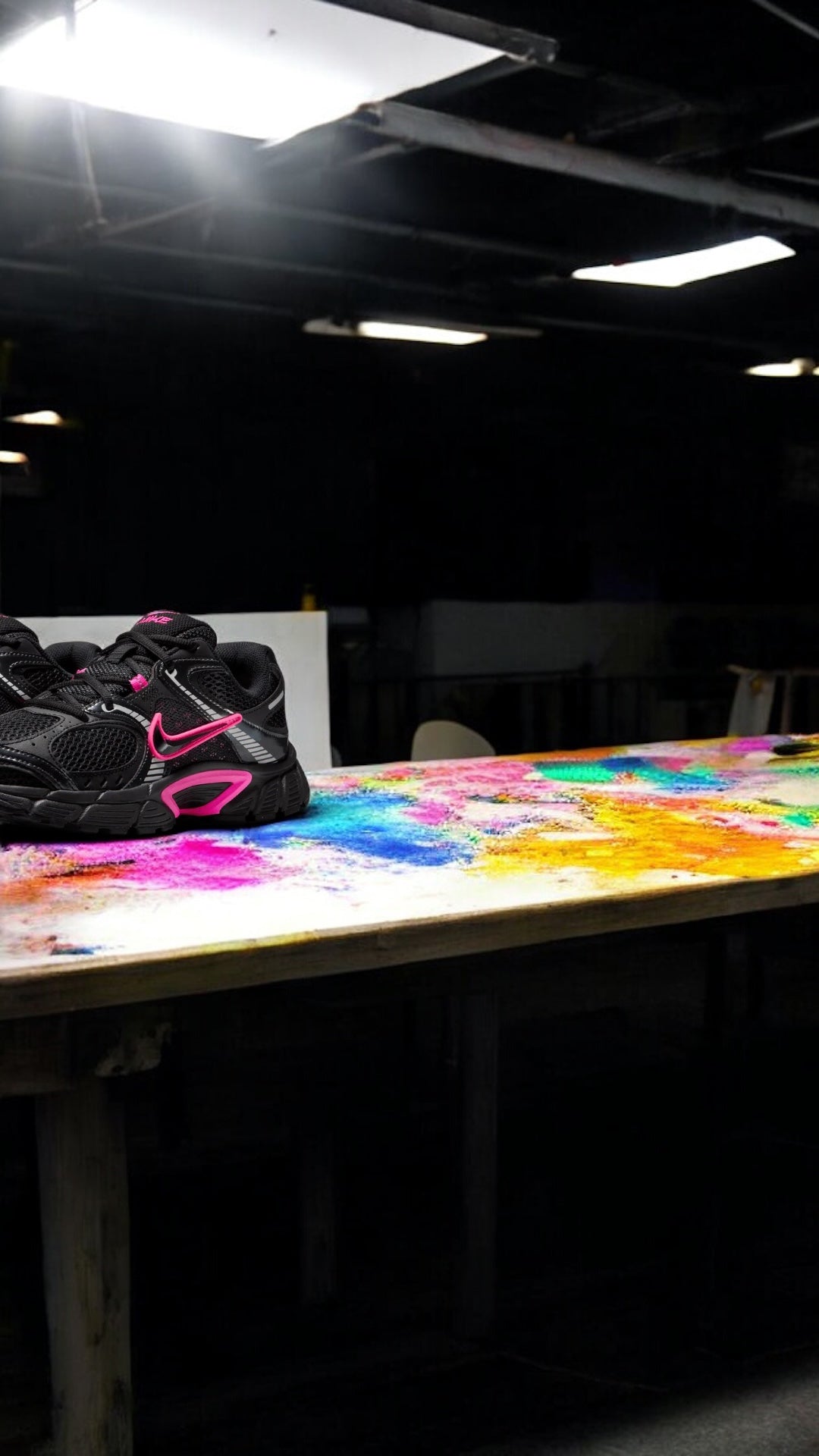 NIKE WMNS V5 RNR - BLACK / PINK BLAST
