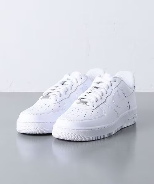 NIKE AIR FORCE 1 LOW (WHITE/WHITE)
