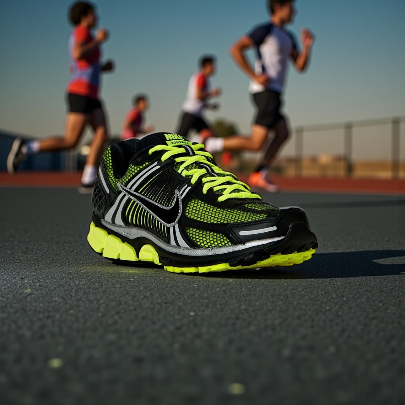 NIKE ZOOM VOMERO 5 - LEMON VENOM/BLACK/WHITE
