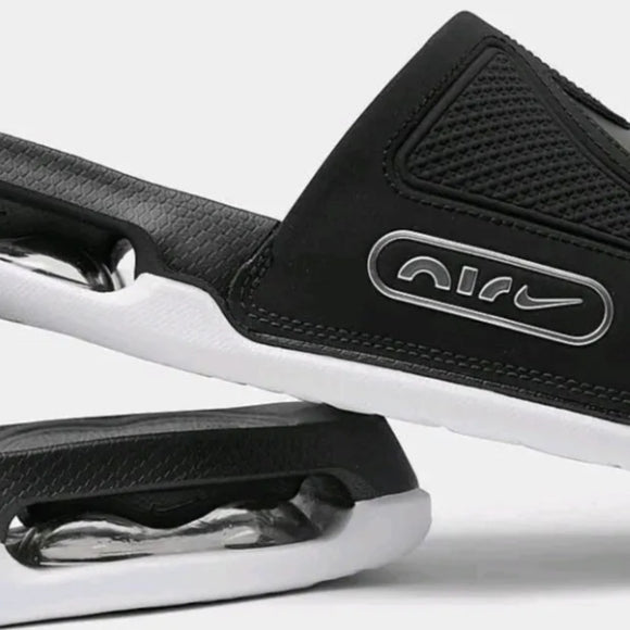 Nike Air Max Cirro "Black/Metallic Silver/White" Men's Slide