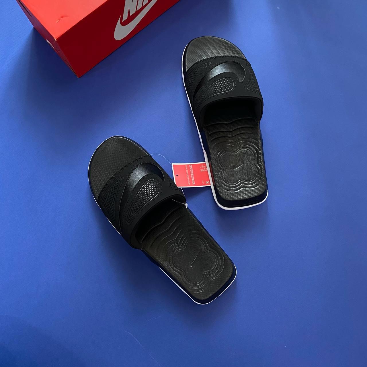Nike Air Max Cirro "Black/Metallic Silver/White" Men's Slide