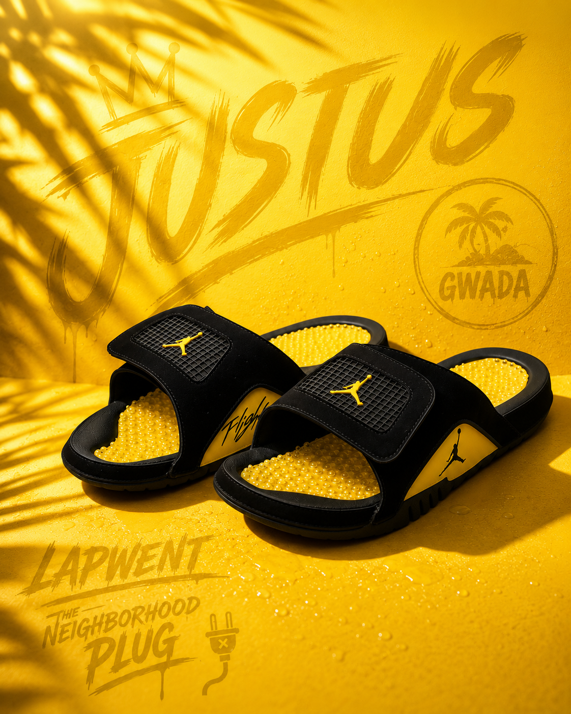 JORDAN HYDRO 4 RETRO SLIDE SANDALS