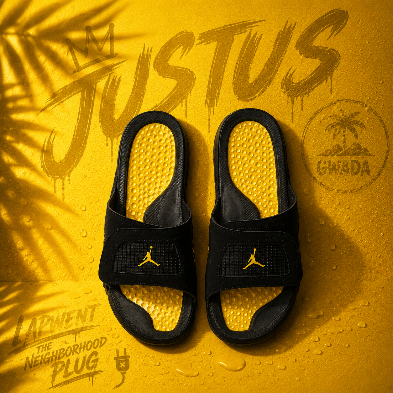 JORDAN HYDRO 4 RETRO SLIDE SANDALS
