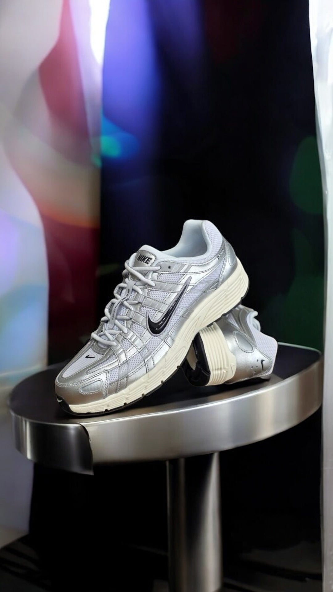 MENS NIKE P-6000 SILVER