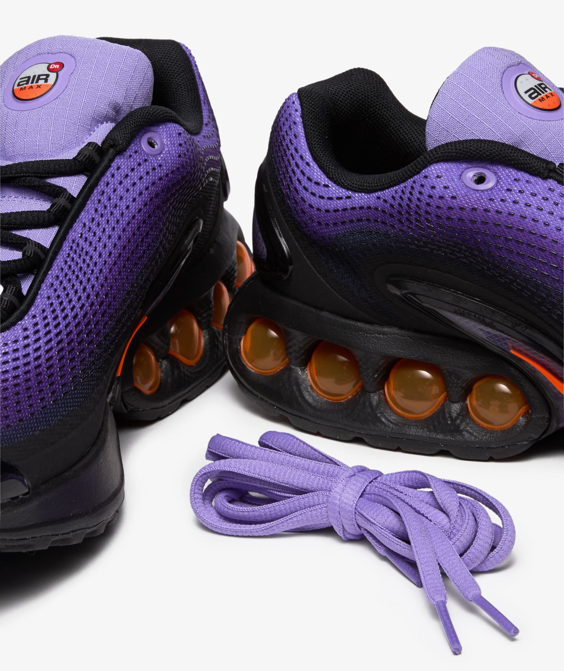 NIKE AIR MAX DN SE "MEDIUM VIOLET/TOTAL ORANGE"