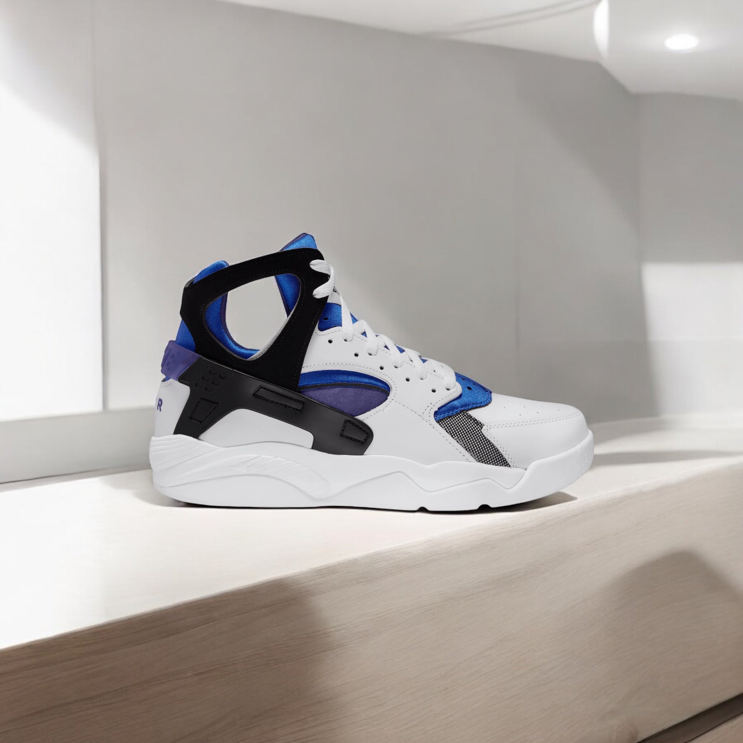 Nike Air Flight Huarache OG Blanc Violet Varsity (2023)
