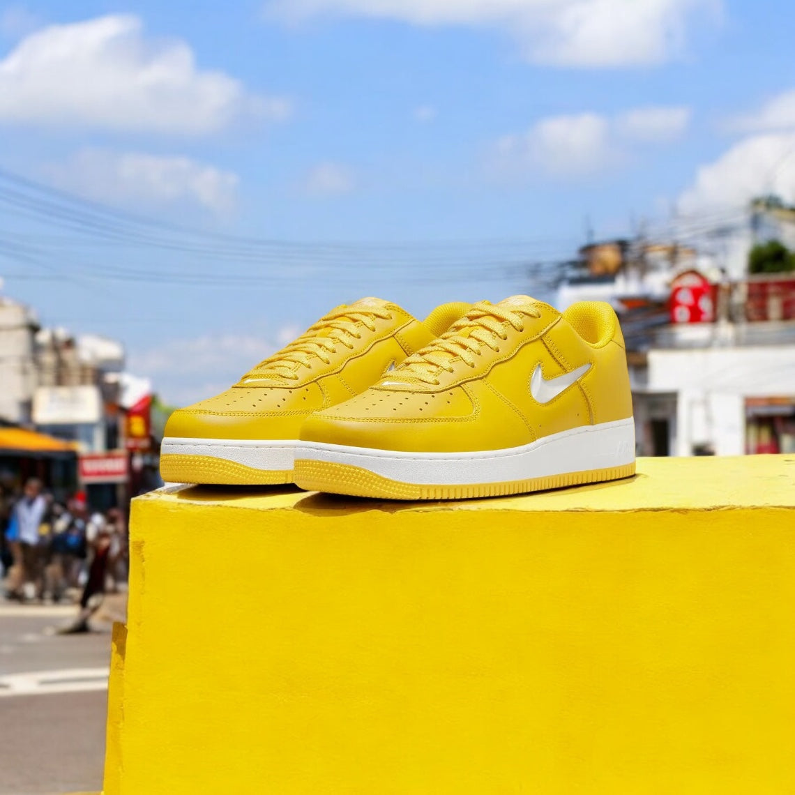 Nike Air Force 1 Low '07 Retro Couleur du mois Jaune Jewel