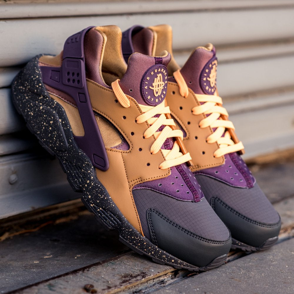 Nike Air Huarache Run Pro Violet Élémentaire Or