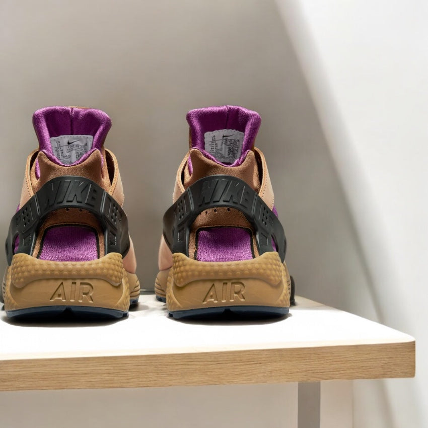 Nike Air Huarache Run Pro Violet Élémentaire Or
