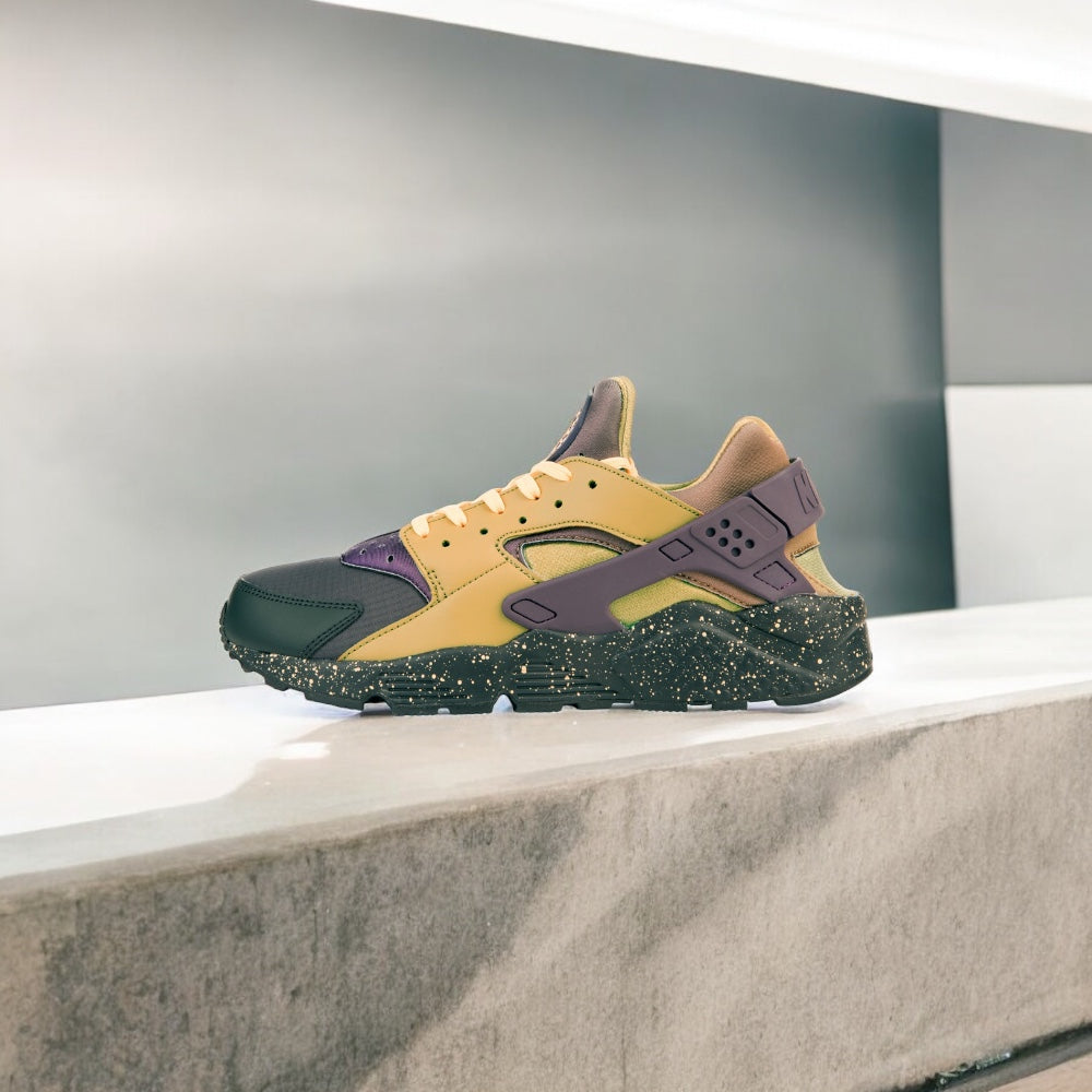 Nike Air Huarache Run Pro Violet Élémentaire Or