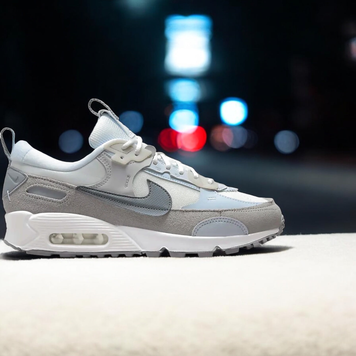 Nike Air Max 90 Futura Summit Blanc Platine Pur (Femme)