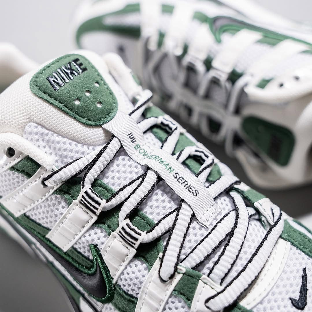 NIKE P-6000 SUMMIT WHITE / GREEN