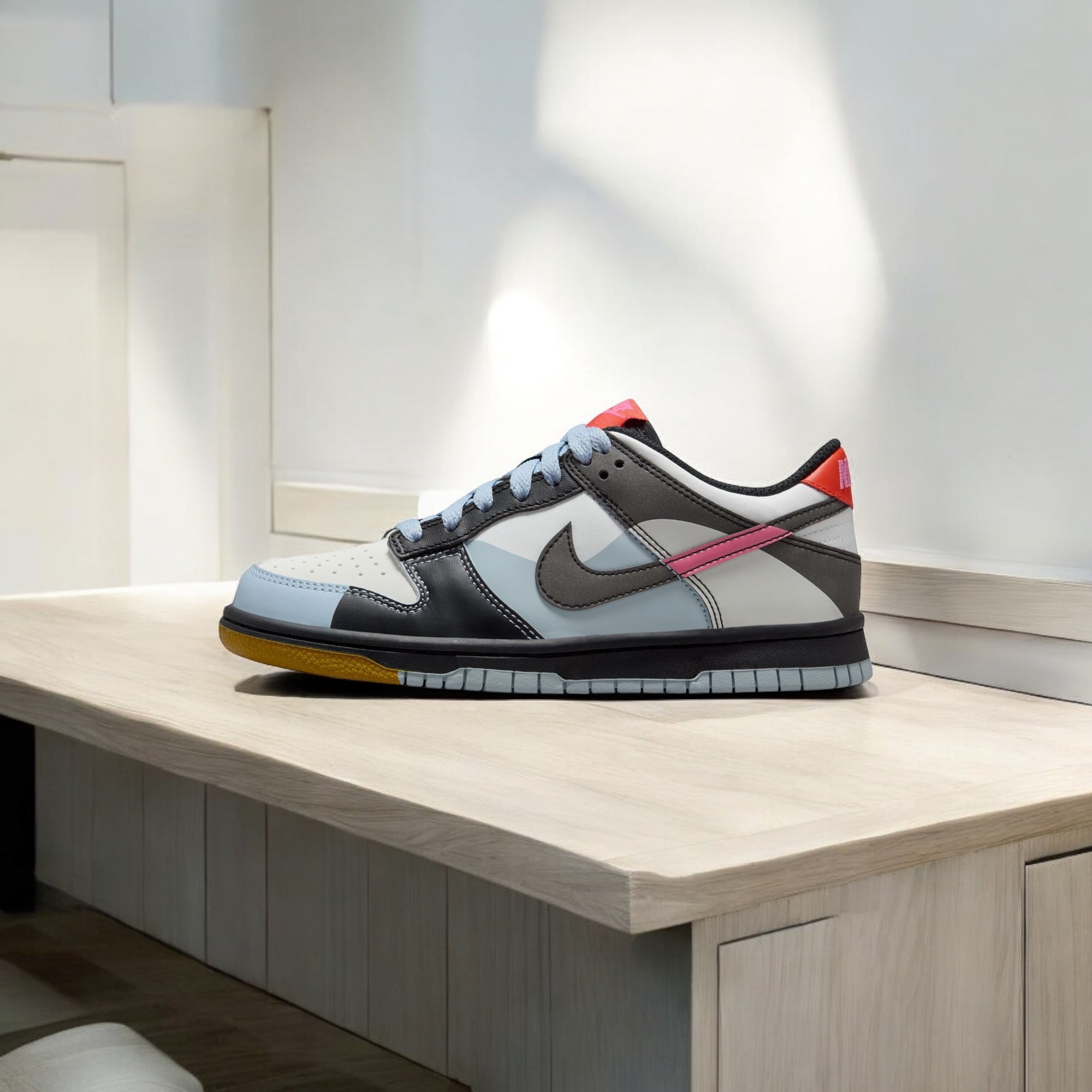 NIKE DUNK LOW GS DANCE MULTICOLORE