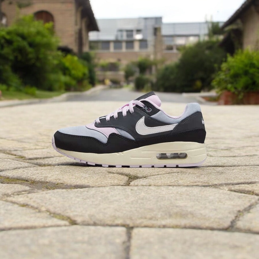 NIKE AIR MAX 1 GS ANTHRACITE ROSE MOUSSE