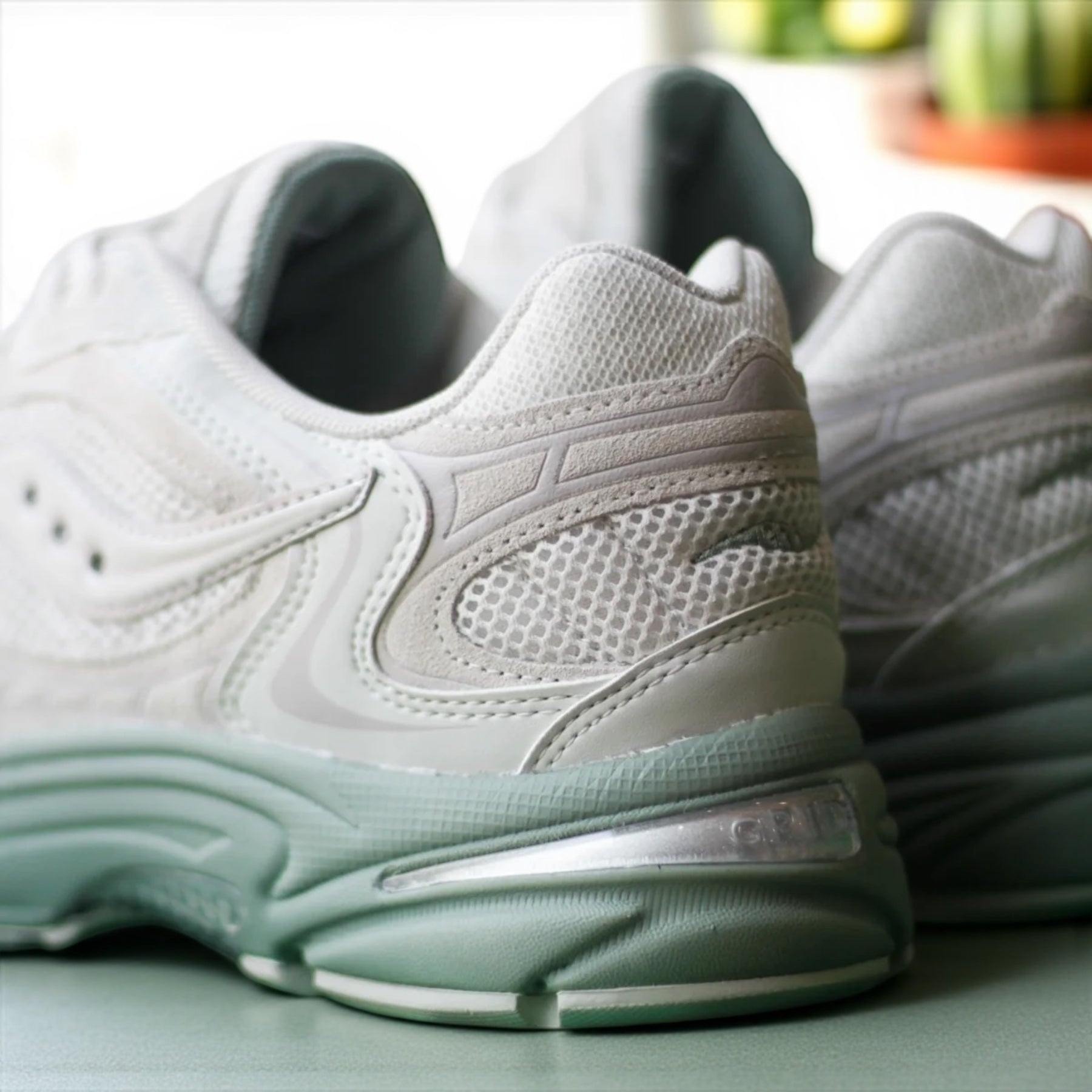 SAUCONY GRID JAZZ 9 "ARCTIC/AQUA"